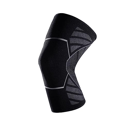 HAPINARY Low Profile Knee Pads for Running Anti-Slip Protection Brace for Sports Leg Brace Silicone Pads Basketball Hiking Football