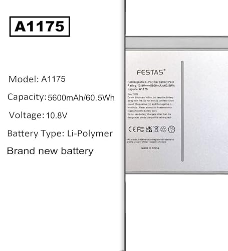 Batterie A1175 Lithium-Polymère stable pour MacBook Pro 15 pouces MA348 - 7