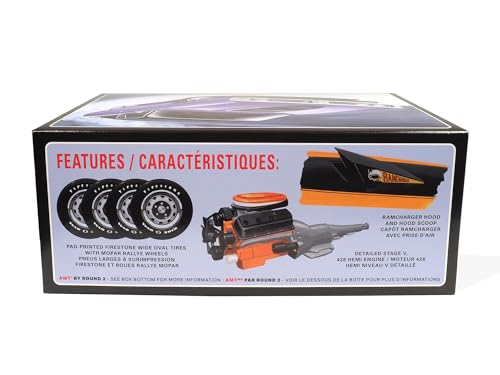 Modelo 1:25 Dodge Hemi Charger R/T 1971 miniatura 3