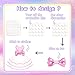 75Pcs Doll Clothes and Accessories Fashion Design kit for 11.5 Inch Doll Dress Up Including 2 Wedding Gown Dresses 1 Fashion Dress 2 Party Dress 8 Mini Dresses 3 Tops and Pants 10 Shoes 6 Necklaces