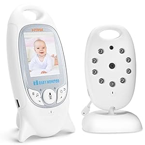 Babyfoon draadloze live camera babyfoon 2,4 GHz met 2-weg audio / 2 inch LCD-scherm / baby huisdier video monitor nanny camera / home surveillance camera voor huisbeveiligingssysteem