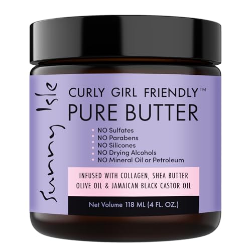 Sunny Isle Curly Girl Hair Butter 4oz