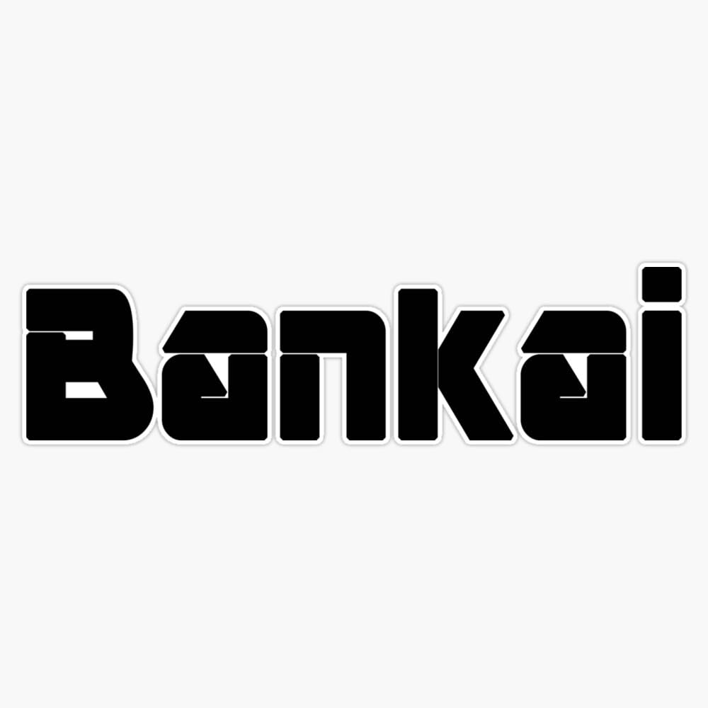 Bankai - Bleach Sticker Vinyl Waterproof Sticker Decal Car Laptop Wall Window Bumper Sticker 5"