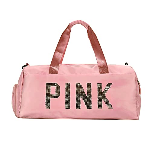Bolsa Mala Fitness Academia Treino Mochila Impermeavel Pink