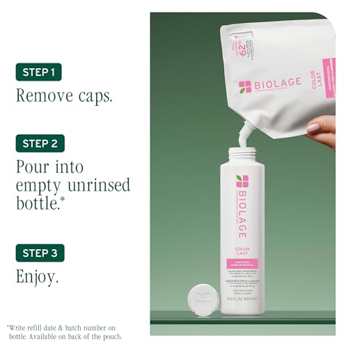Image of Biolage Color Last Conditioner - For Color-Treated Hair | Vegan, paraben-free, protects depth, hydrates, repairs damage, adds shine and vibrancy