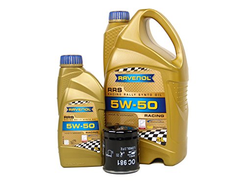 Kit de Cambio de Aceite Motor BLAU 5W-50 miniatura 1