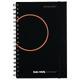 AT A GLANCE Plan. Write. Remember. Notebook with Reference Calendar, 5 5/8 x 9, Black (70621005)
