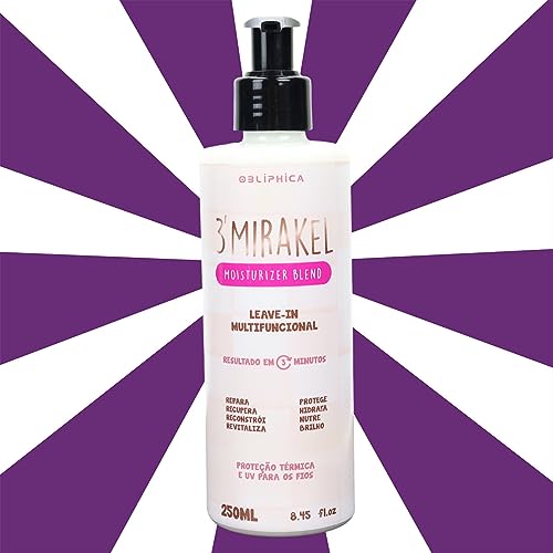 Leave-in Protetor Térmico e Solar Obliphica 3'Mirakel 250ml