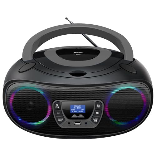 Denver TDB-212GR Lecteur CD Personnel Gris