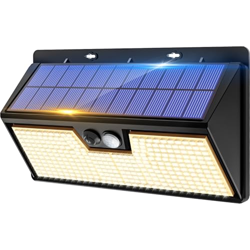 Lampe de sécurité solaire vighep pour éclairer chemin et entrée sans électricité IP65