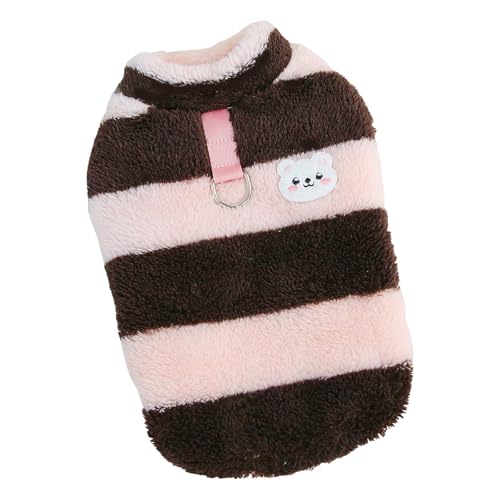 犬 服 秋冬 冬服 ペット服 犬 tシャツ 秋冬服 犬服冬防寒コート ドッグウェア 犬ふく秋冬 小型犬 中型犬 可愛い 猫服 秋冬 柔らかい もこもこ 暖かい 防寒 家着 ストライプ柄 抜け毛対策 お散歩 お出かけ
