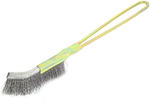 Aexit 23cm Length Painting Supplies & Wall Treatments Handheld Metal Handle Steel Wire Cleaning Paint Rollers Brush Tool