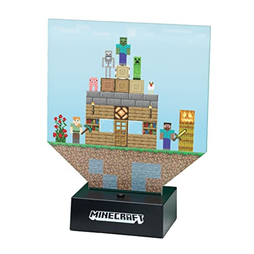 Lampe multicolore Minecraft Build A Level cadeau idéal unisexe