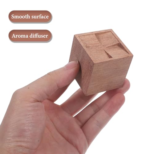 Difusor de aromas de madera esencial GLEAVI para auto y oficina miniatura 4
