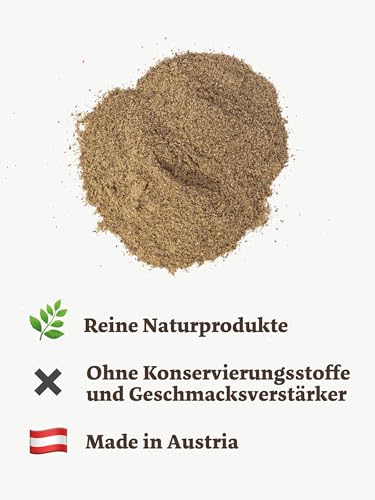 Kotanyi Pfeffer schwarz gemahlen Gewürze für Großverbraucher und Gastronomie, 600 g
