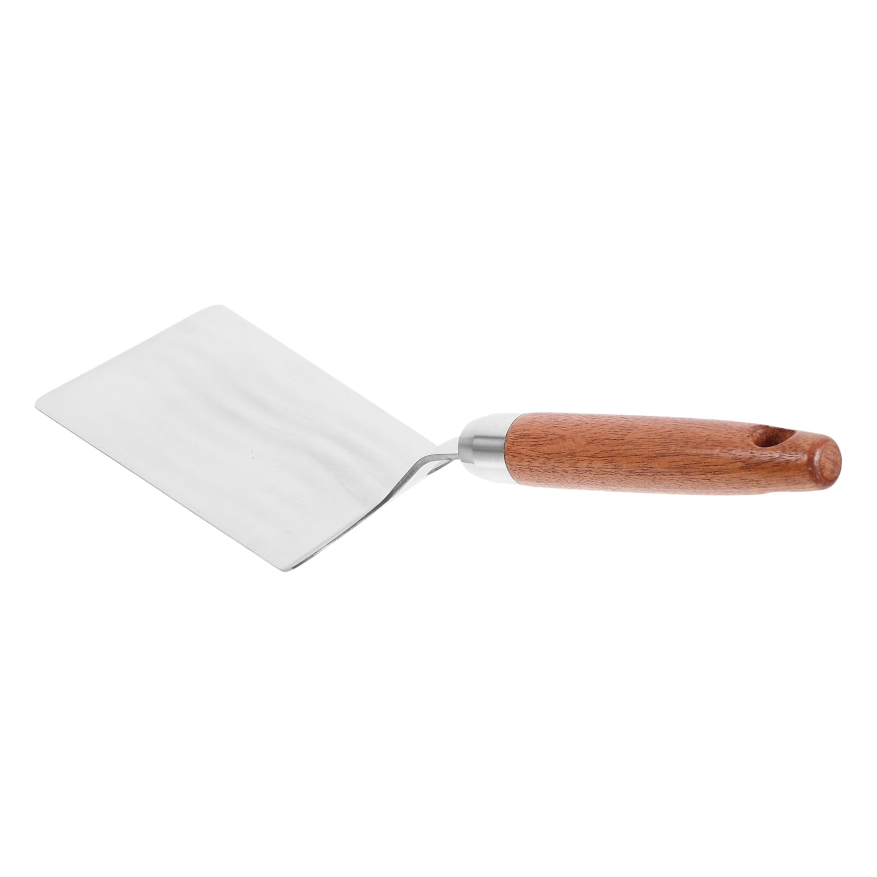 IMIKEYA 4stücke Pfannenwender Mit Holzgriff Rutschfeste Kochspachtel Vielseitig Einsetzbar Wenden Von Steaks Und Pfannkuchen Spülmaschinenfest Und Langlebig