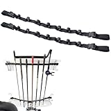 gexuamz Support Canne a Peche Voiture, Sangles Porte Canne Peches Réglable, Ratelier-Cann...