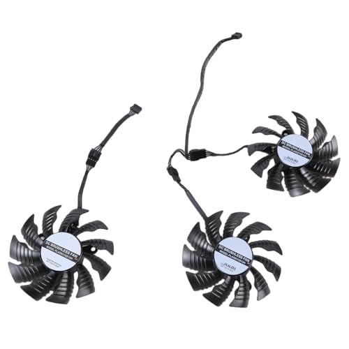 Ventilateur de carte graphique 82 mm PLD08010S12H T129215BU de refroidissement pour 3070TI