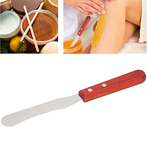 ZJchao Metal Film Wax Spatula with Wooden Handle #TOP26