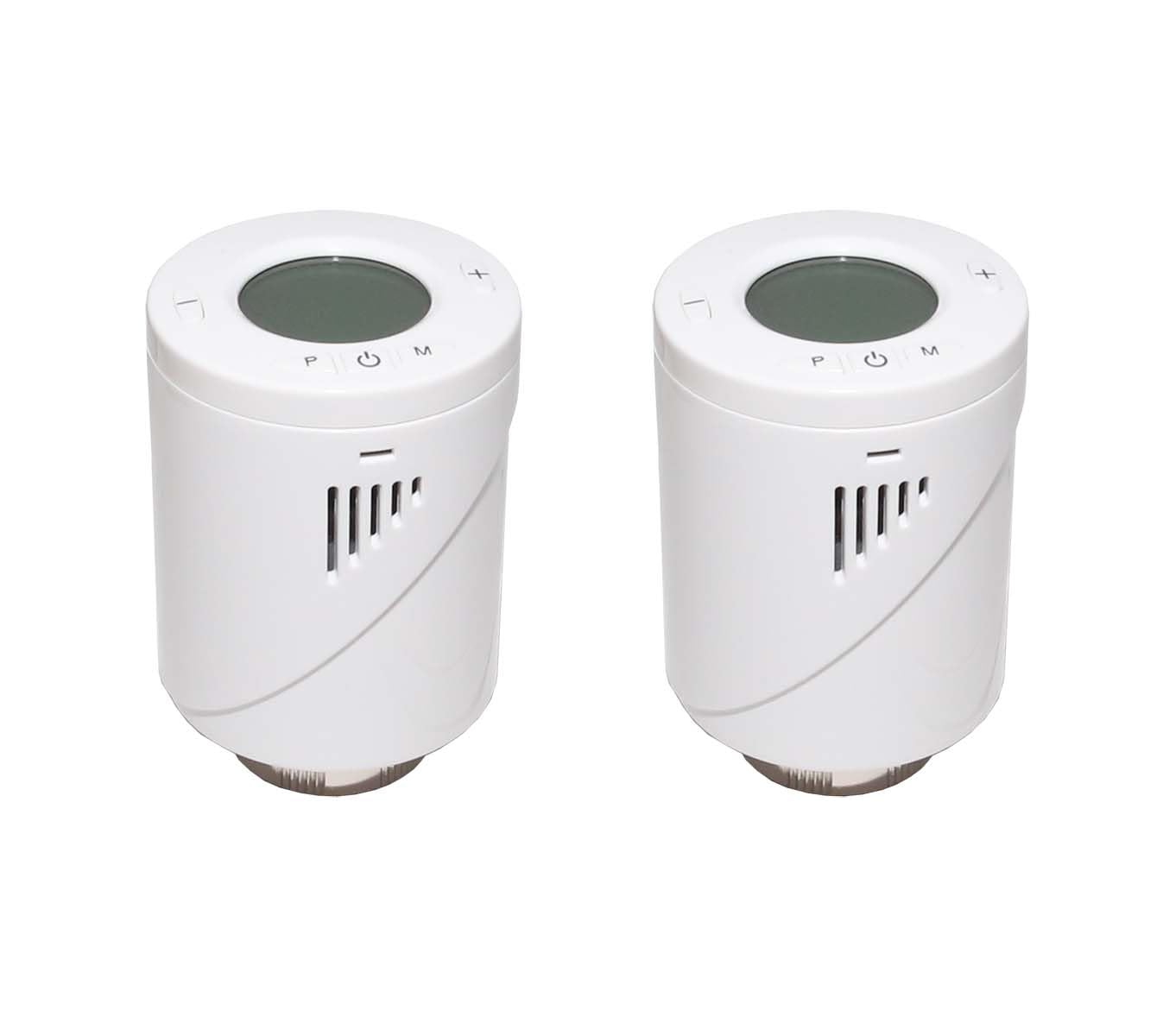 LOWENERGIE Termostato elettronico TRV termostato valvola digitale programmabile testa termostatica (2, termostato programmabile)
