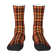 Russet Brown Orange and Yellow Plaid