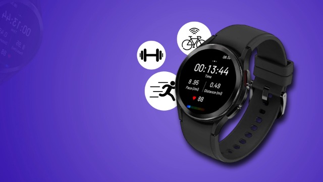 Samsung Galaxy Watch4 Classic Bluetooth(4.6cm, Black, Compatible