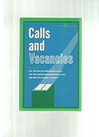 Calls and vacancies (Concordia paperback) B0006BRN1C Book Cover