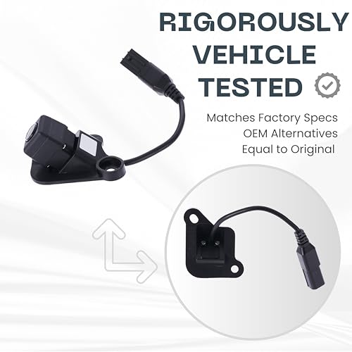 Image of Backup Camera for 2014-2015 Toyota Tundra Rear Tailgate Parking Cam | Replaces OE part 86790-0C020, rear view reverse parking assist backup monitor high definition hd video sensor
