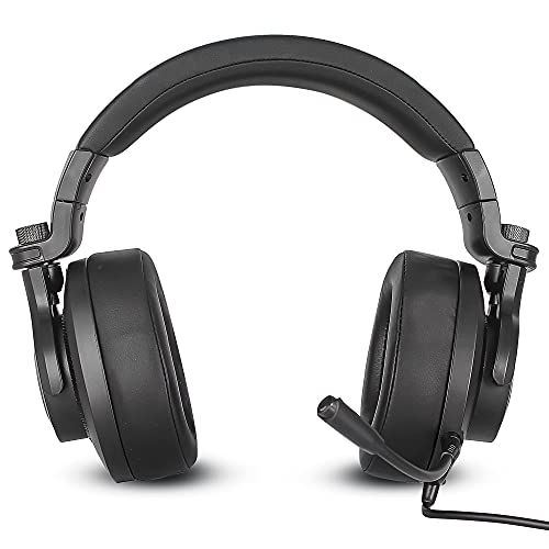 Headset gamer fone de ouvido com microfone Adamantiun Heimdall V1 pc ps4 ps5 celular Xbox One series