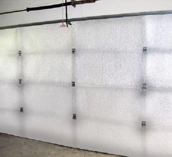 Supershield Reflective White Single Car Garage Door Insulation Foam Core Kit R9