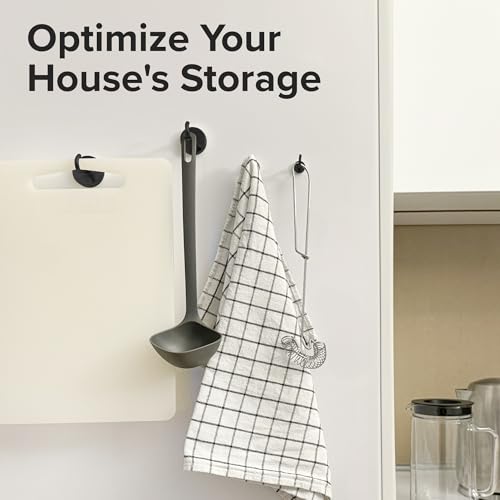 X-Bet Magnetic Hooks - Heavy Duty Neodymium Magnetic Hooks for Cruise Cabins (6 Stück Schwarz, 12.2 Kg)