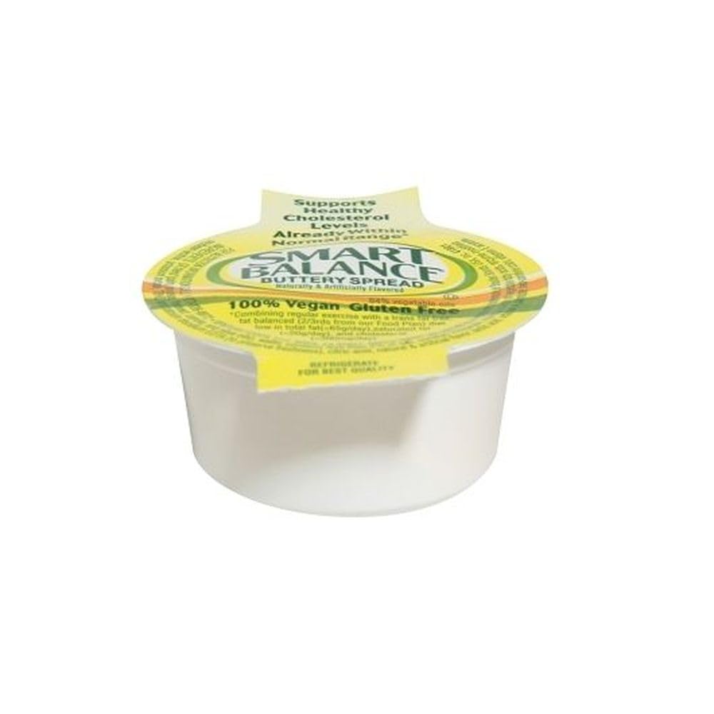 Smart Balance Whipped Buttery Spread Portion Cups by Ventura Foods – 600/5 Gram, Pack of 600, Model 17339SBN