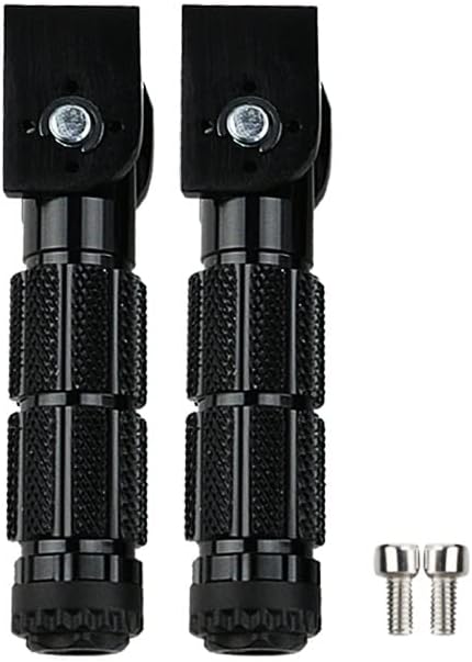 Miniatura 7 de PACEWALKER Universal motocicleta plegable pie clavijas trasero 0.315 in coche eléctrico bicicleta 90 grados fijo plegable pasajero pedal