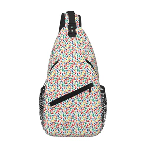 Bolsa de pecho cruzada para mochila de senderismo diaria ligera y elegante