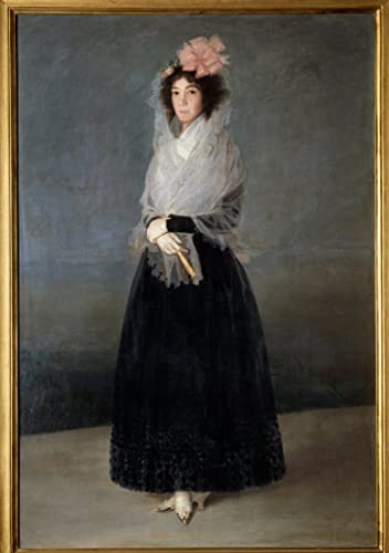 Impression Tableaux Graffiti Art Mural Goya marquise de la Solana déco 60x90cm