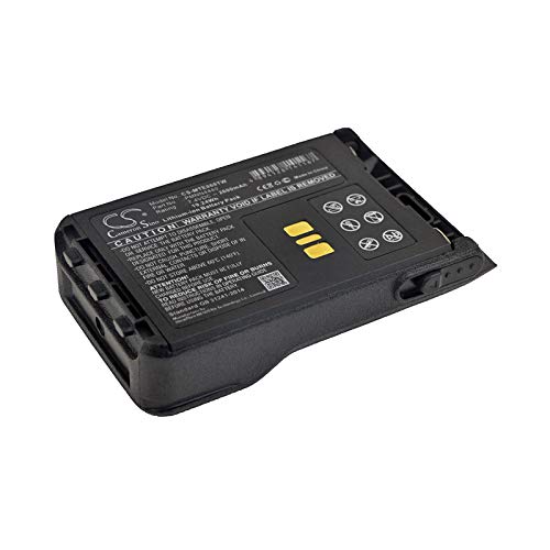 5 Batteries 1600mAh 7,4V Pour Motorola DP3661E, DP3441e - Li-ion, Compatibles PMNN4440, PMNN4502A