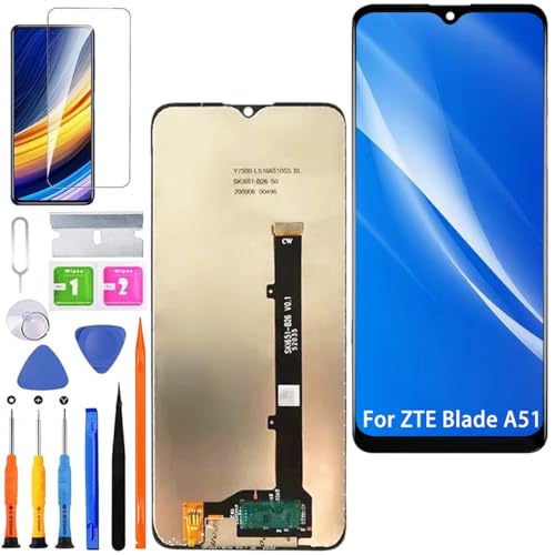 Écran LCD pour ZTE Blade A51 bloc afficheur haute définition avec trousseau d'outils inclus