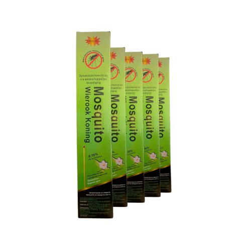 Kit 5 Incenso Repelente De Mosquito Natural Osmanthus 30 Unidades