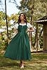 Renaissance Costume Women Green Lace Up Long Dress... #4