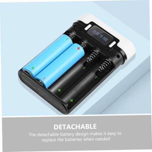Estuche de carga de pilas seguro contra sobrecorriente con funda de batería 6