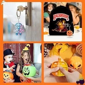 *ハロウィン おもちゃ プッシュポップバブル ハロウィンキーホルダー12個 Amazon.co.jp: 特価！ハロウィン おもちゃ プッシュポップバブル