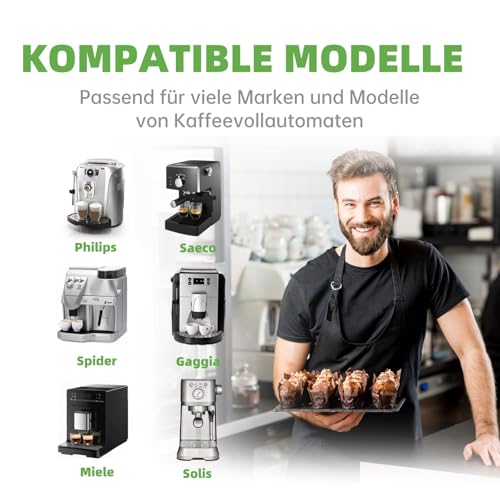 Zestaw 30 silikonowych uszczelek O-Ring do ekspresu ciśnieniowego, kompatybilny z DeLonghi ESAM/ECAM/ETAM – części zamienne do spieniacza mleka