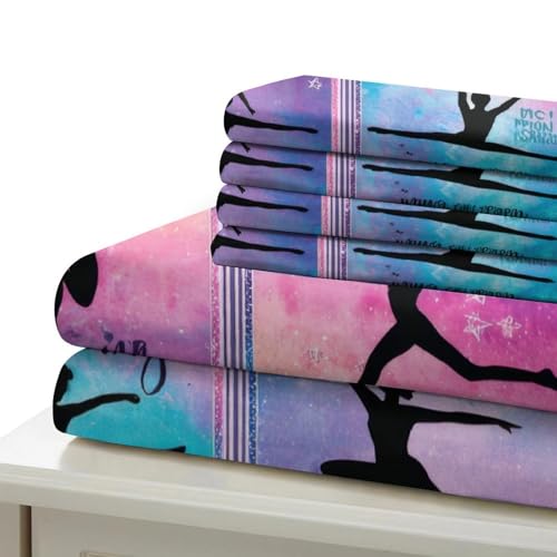 Housse de couette gymnastique 140x200 microfibre