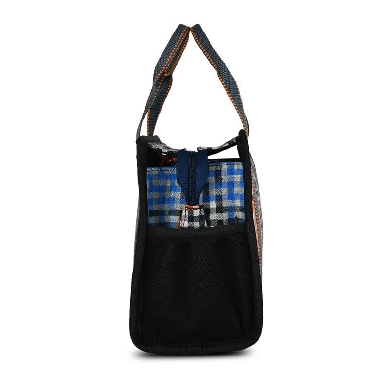 Image of ENSAC Lunch Bag Office Tiffin Bags for Men, Women, School, Tiffin Pouch Bag, Hot & Cold Reusable Lunch Box Bags with Double Handle, Zip Bags