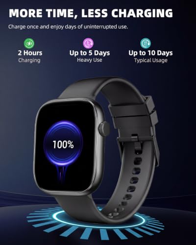 KIPTUMTEK T7 Smartwatch – 1.83" HD, Bluetooth Calling, 10-Day Battery — view 6