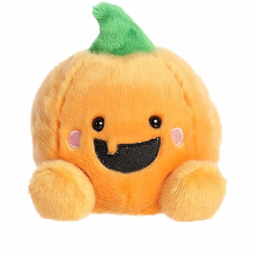 Aurora® Spooky Palm Pals™ Gourdon Jack O' Lantern™ Stuffed Animal - Fun Collectible Plush for Kids and Adult Collectors - Perfect for Halloween...