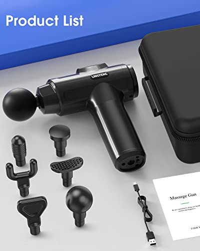 image for LINGTENG Massage Gun Deep Tissue, Portable Percussion Muscle Massage G