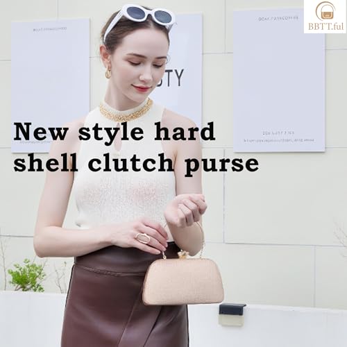 Image of BBTT.ful New Clutch Purses for Women Elegant Evening Bag for Party, Wedding, and Formal Events