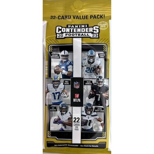 2023 Panini Contenders Football 22 Card Jumbo Value Pack