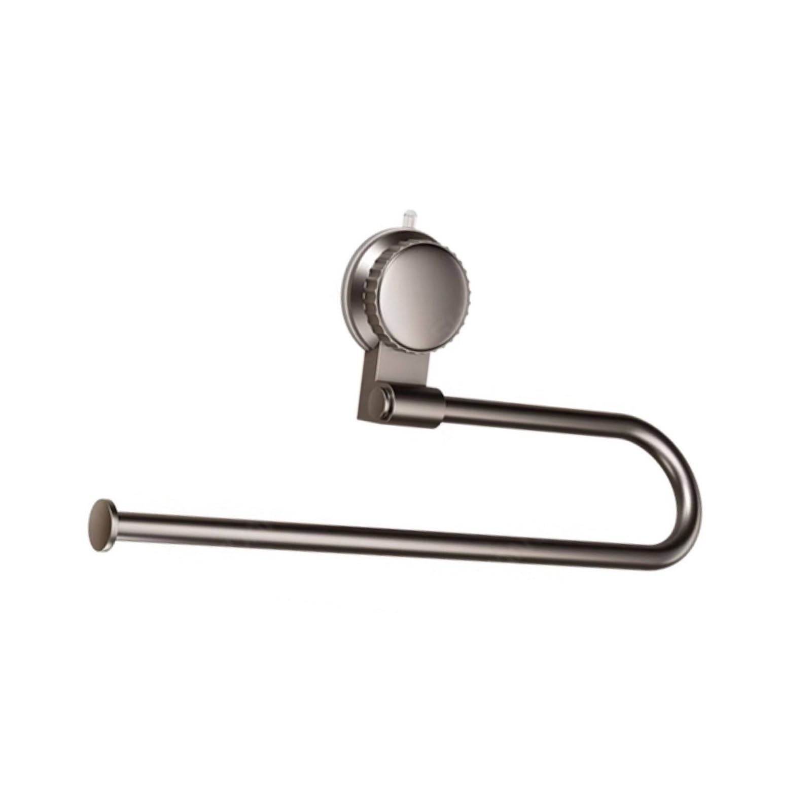Wall Mounted Towel Rack,Towel Racks Shelf for Bathroom,360° Rotating Storage,Suction Cup Installation,for Living Room Balcony(Color 1)